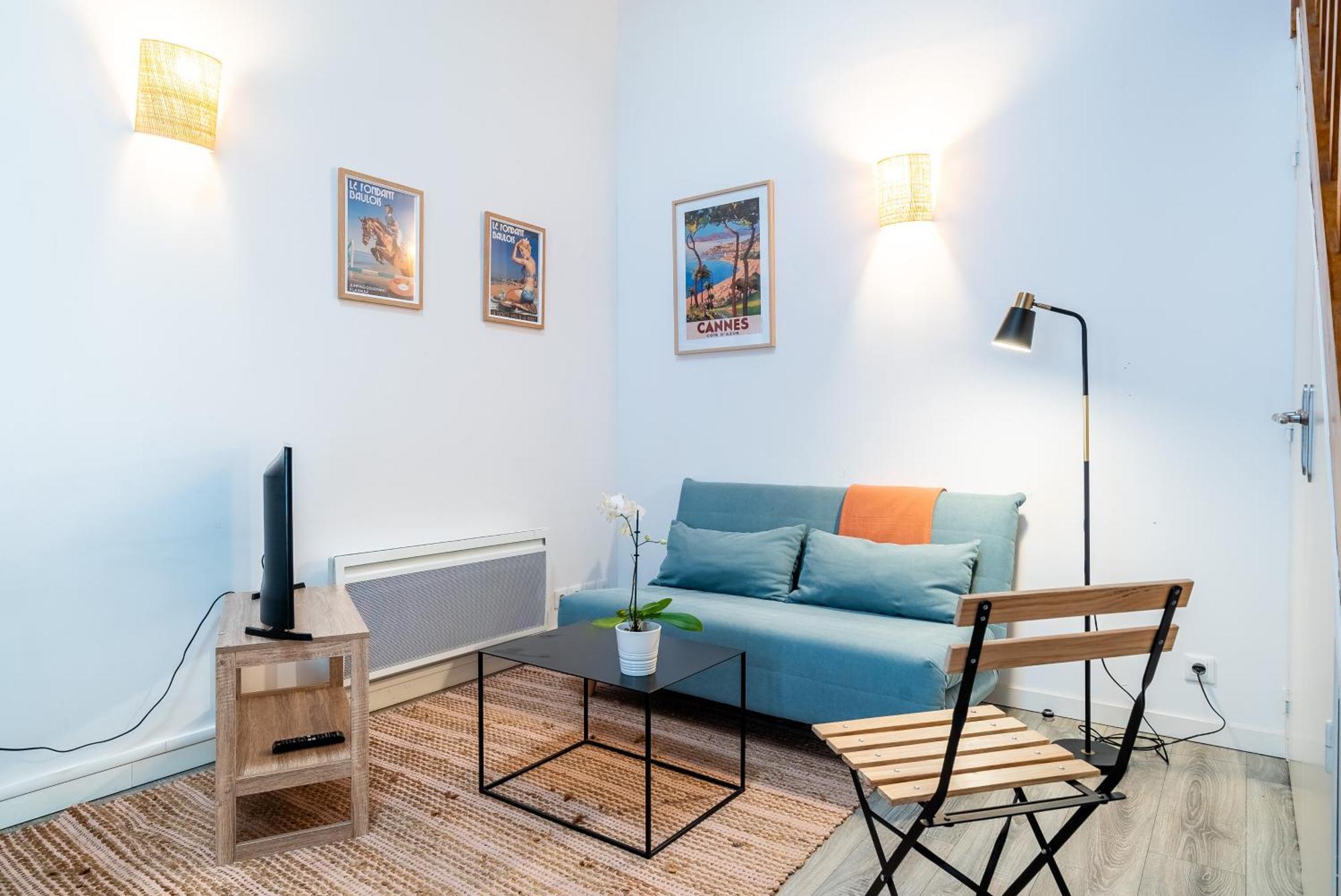 Mon Appart'Hotel - Gare De Limoges - Duplex 2 Chambres - Parking En Supp Екстериор снимка