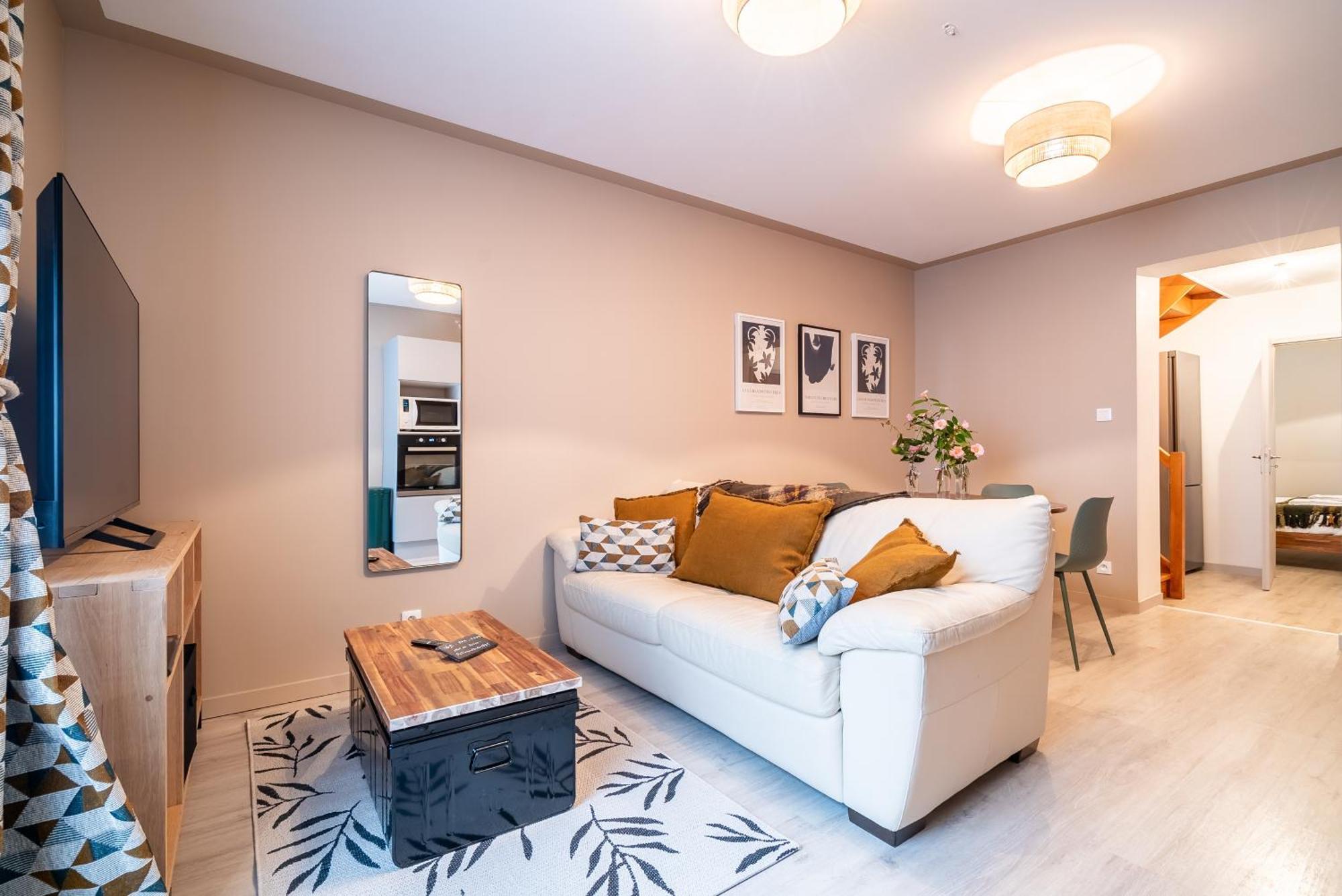 Mon Appart'Hotel - Gare De Limoges - Duplex 2 Chambres - Parking En Supp Екстериор снимка